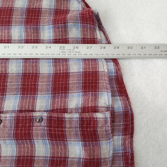 Xirena Plaid Cotton Casual Button Up Shirt - Picture 7 of 7